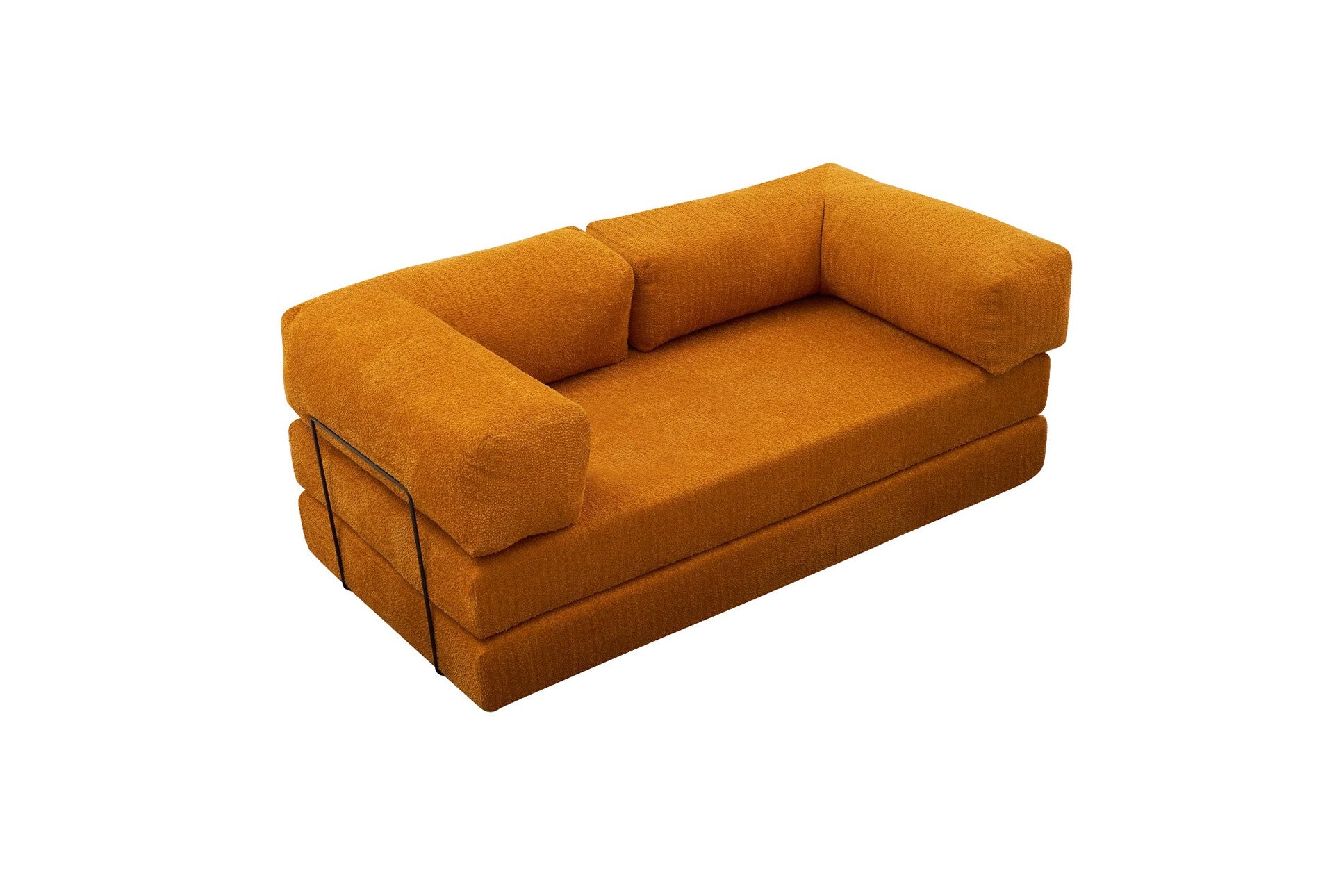 Comfort - Orange 3-Sits Soffa
