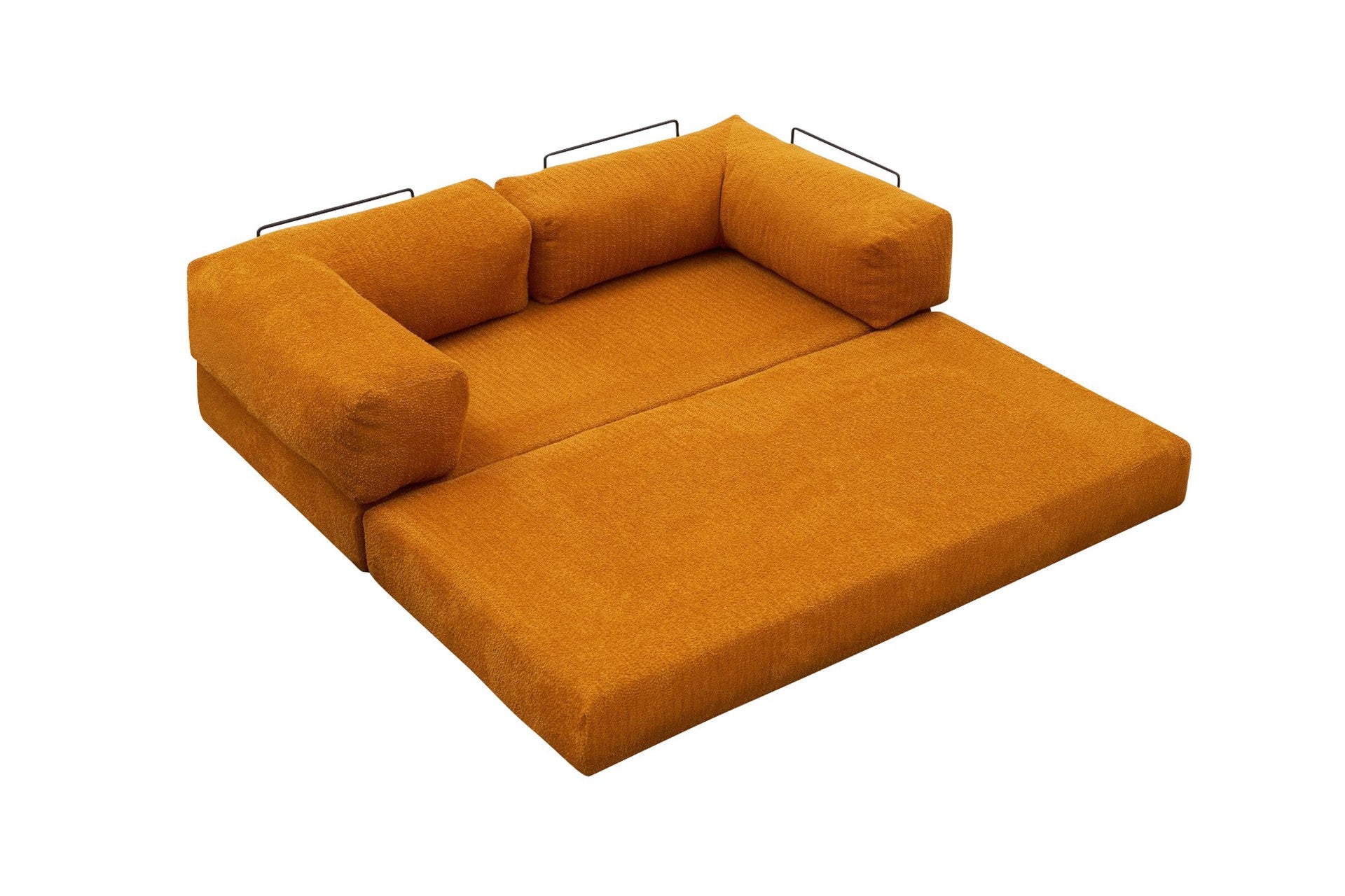 Comfort - Orange 3-Sits Soffa