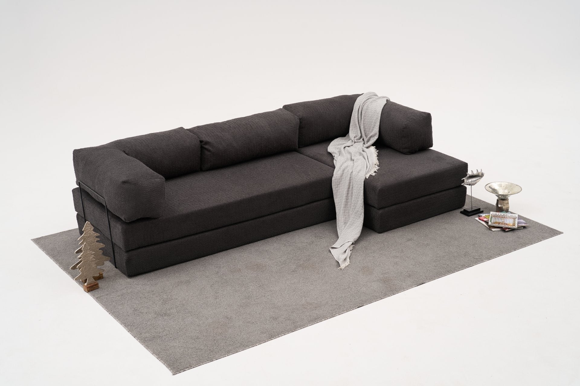 Comfort - Antracit Hörnsoffa
