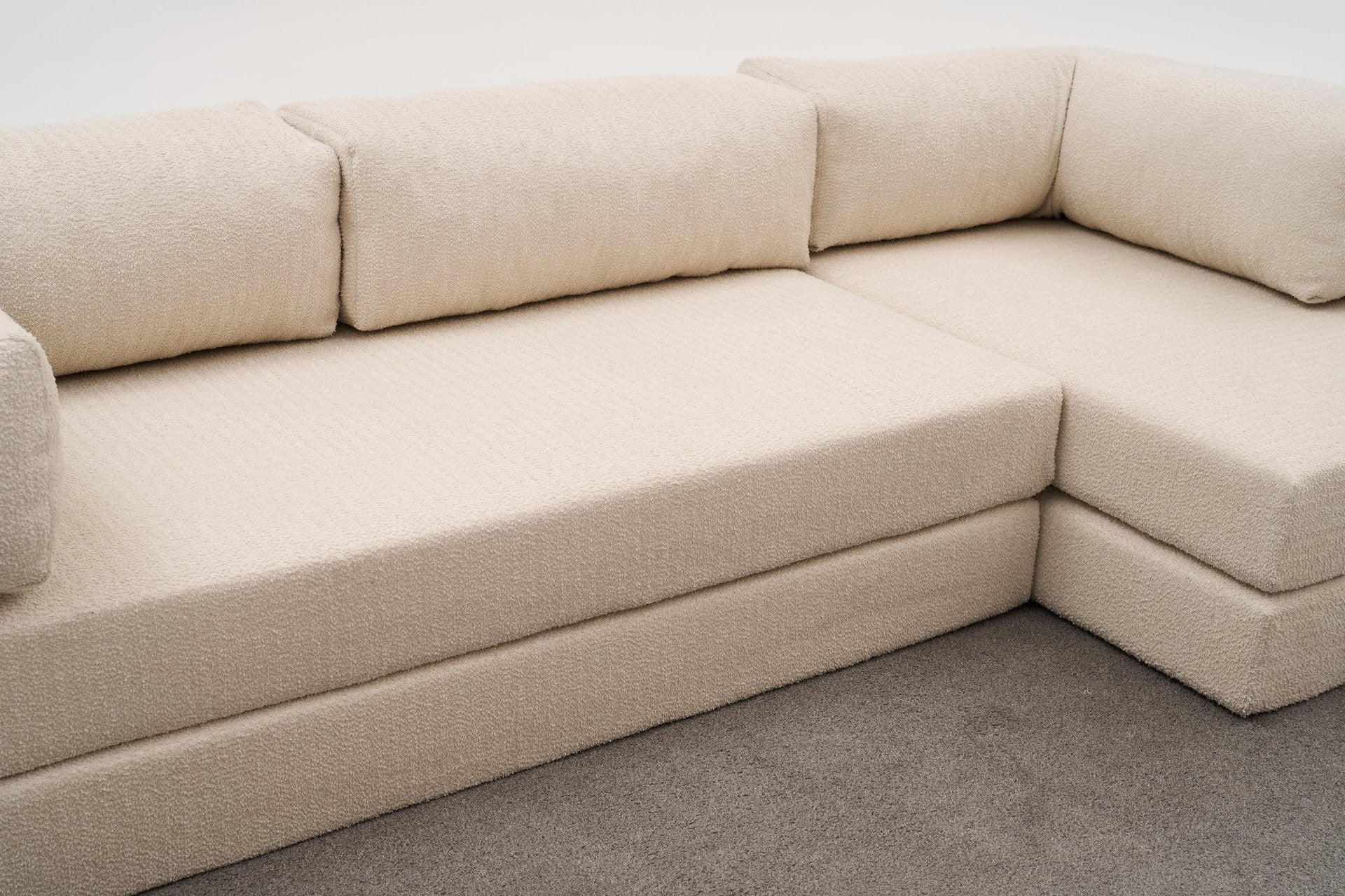 Comfort - Cream Hörnsoffa