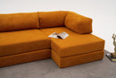 Comfort - Orange Hörnsoffa