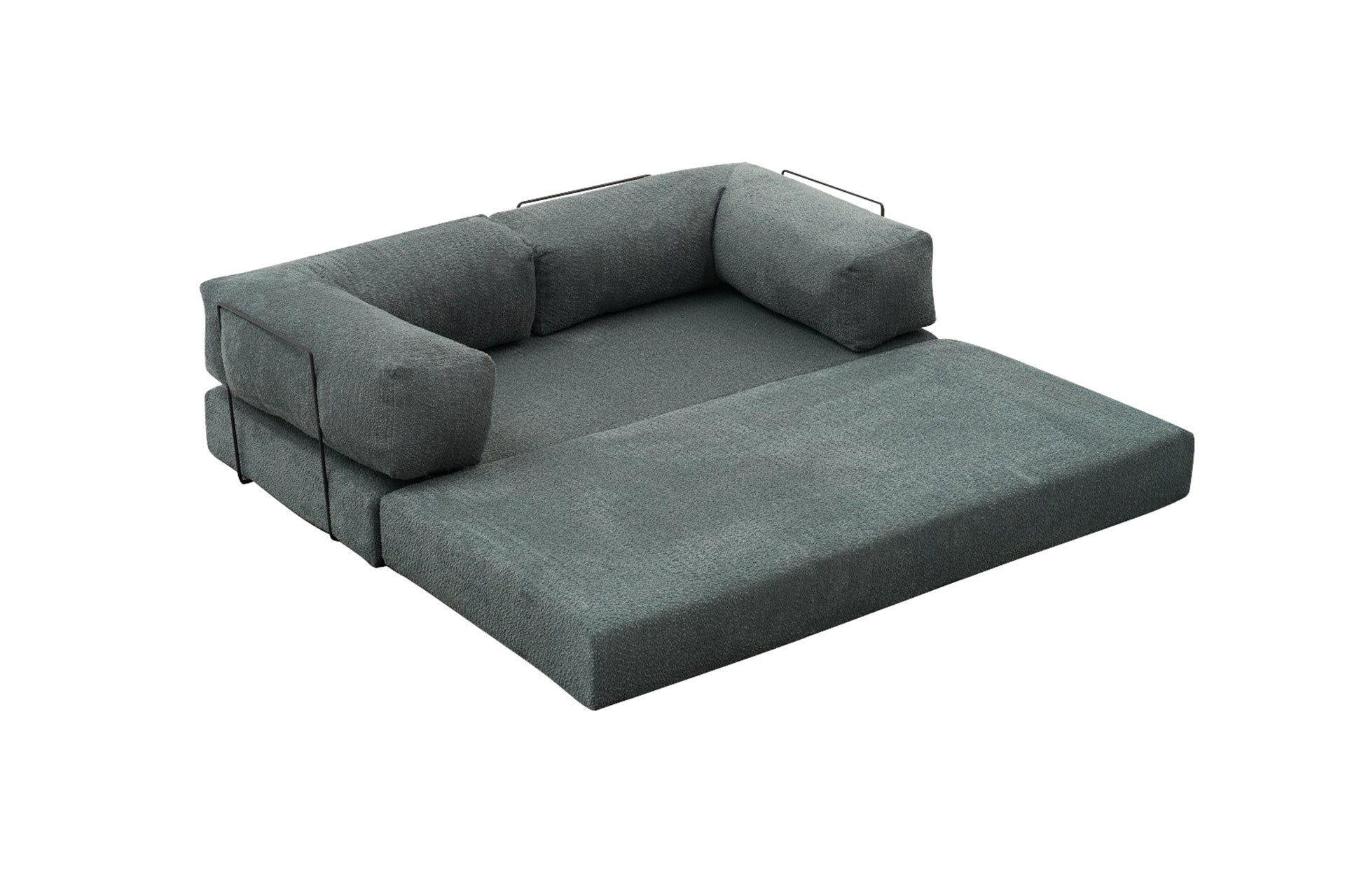 Comfort Mini - Grön Hörnsoffa