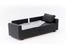 Aly - Antracit 3-sits Soffbed