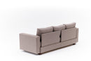 Aly Arzilla - Brun 3-sits Soffbed