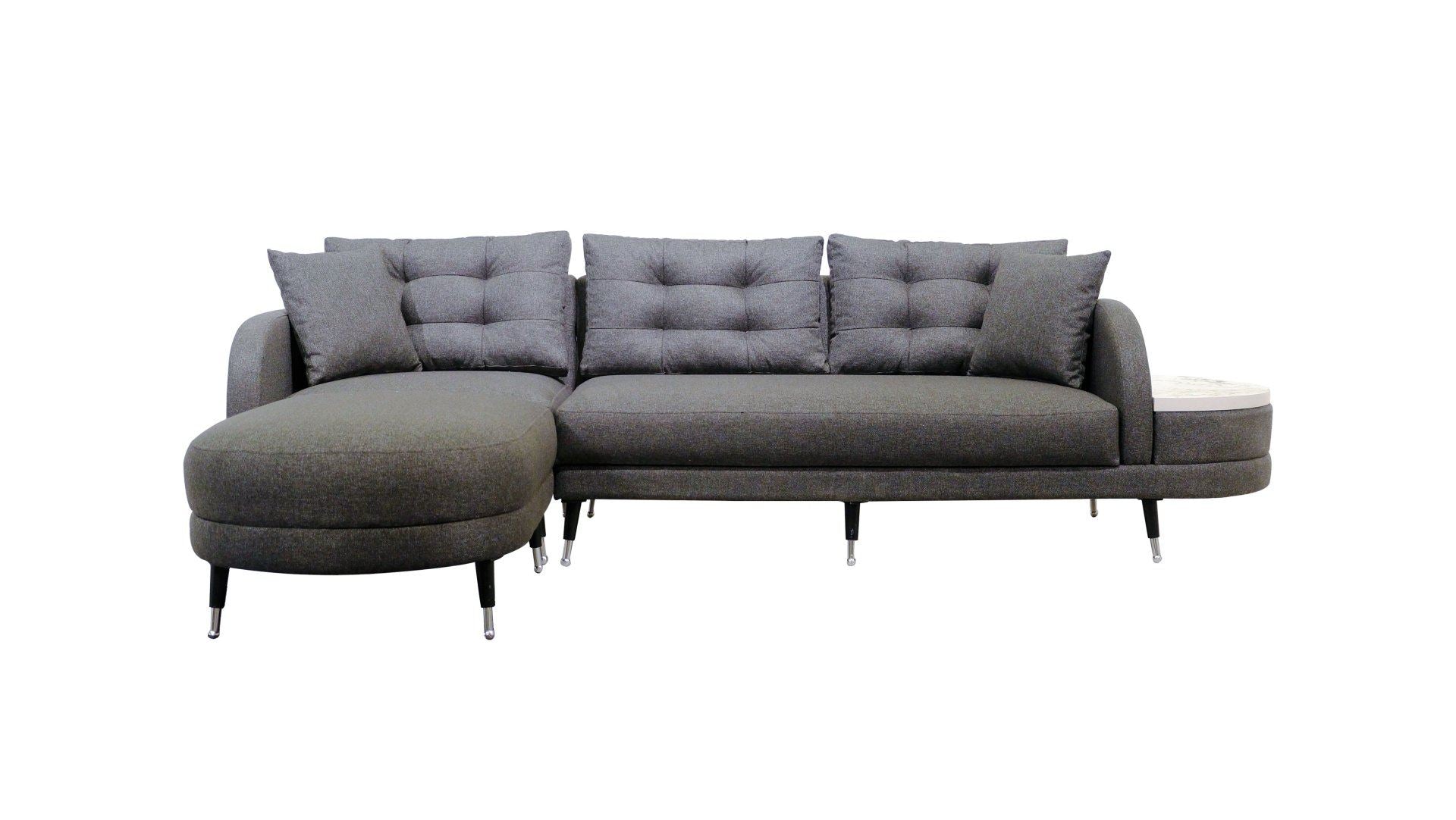 Milano Corner - Anthracite Hörnsoffa-säng