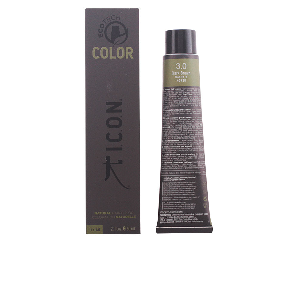 I.c.o.n. ECOTECH COLOR natural color #3.0 dark brown