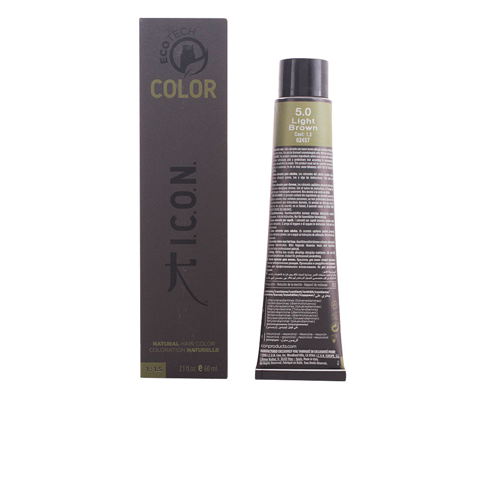 I.c.o.n. ECOTECH COLOR natural color #5.0 light brown