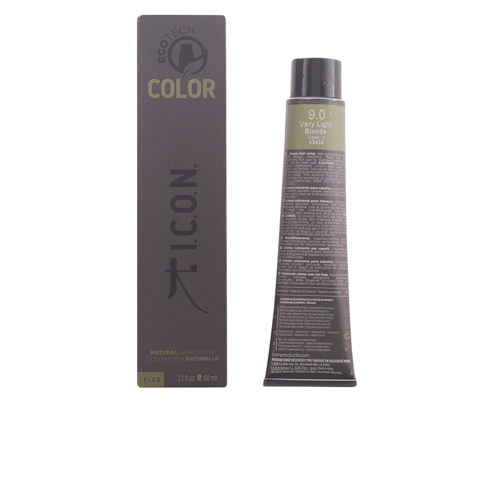 I.c.o.n. ECOTECH COLOR natural color #9.0 very light blonde