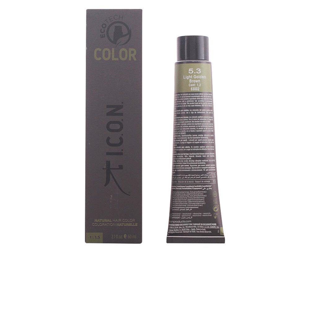 I.c.o.n. ECOTECH COLOR natural color #5.3 light golden brown