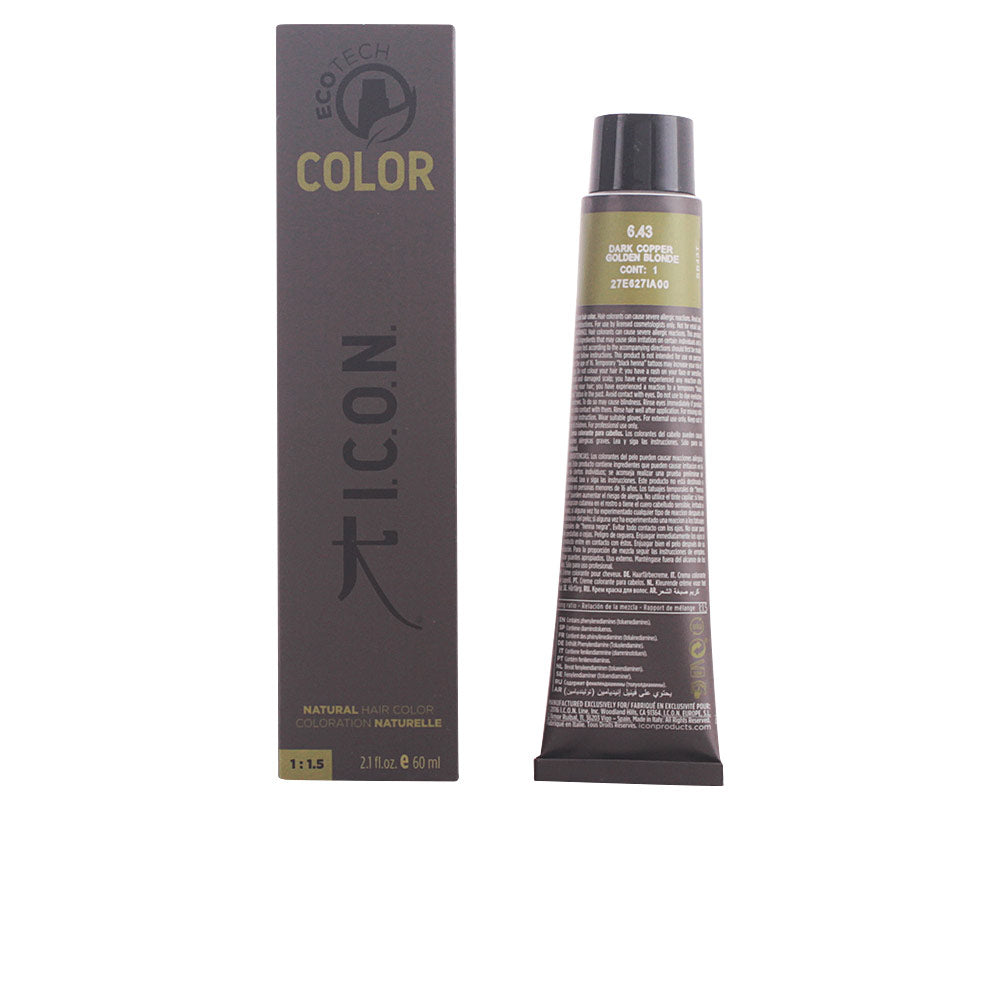 I.c.o.n. ECOTECH COLOR #6.43 dark copper golden blonde