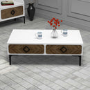 Samba - Vit Kaffe Bord