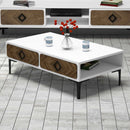Samba - Vit Kaffe Bord