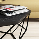 Diamond - Svart marmor kaffebord
