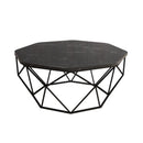 Diamond - Svart marmor kaffebord