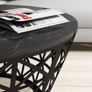 Stil - Svart Marmor Kaffe Bord