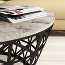Stil - Vit Marmor Kaffe Bord