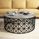 Selin - Vit Marmor Kaffe Bord