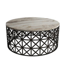 Selin - Vit Marmor Kaffe Bord