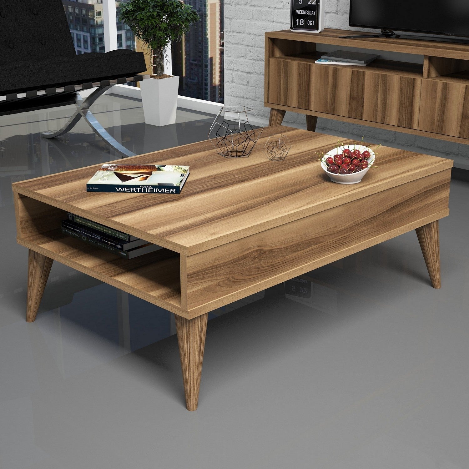 Bäst - Valnöts Kaffe Bord