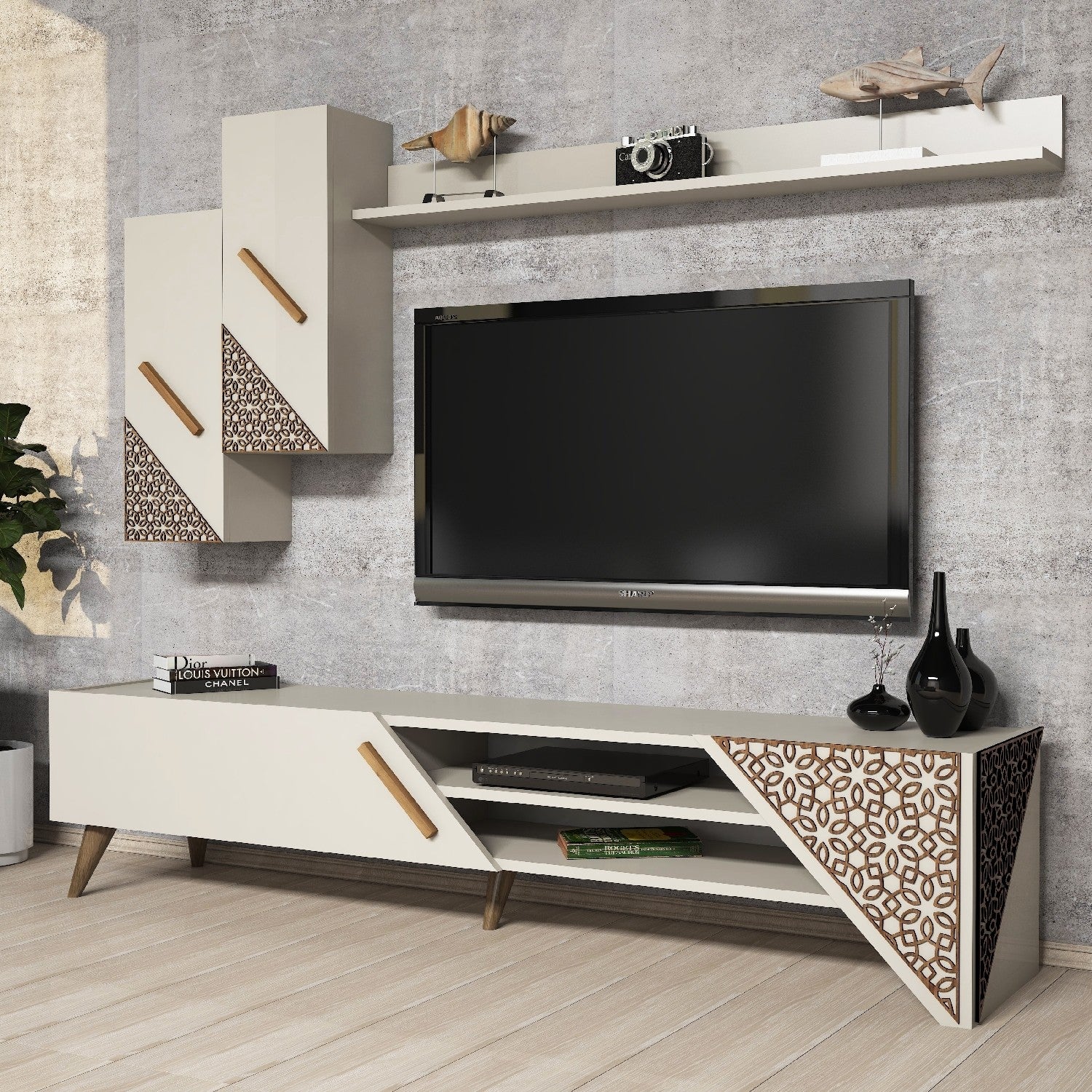 Beril - Kräm TV-enhet