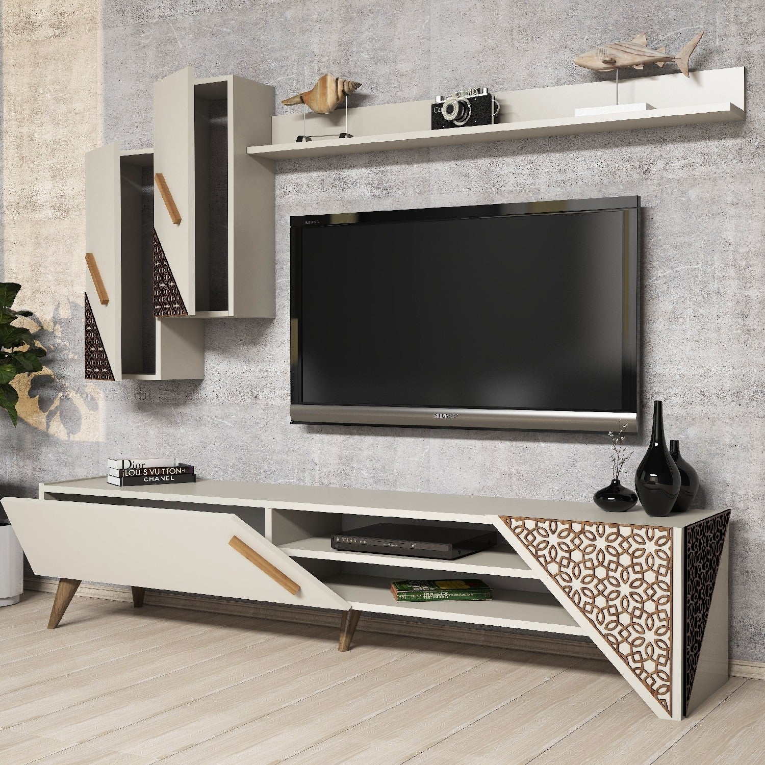 Beril - Kräm TV-enhet