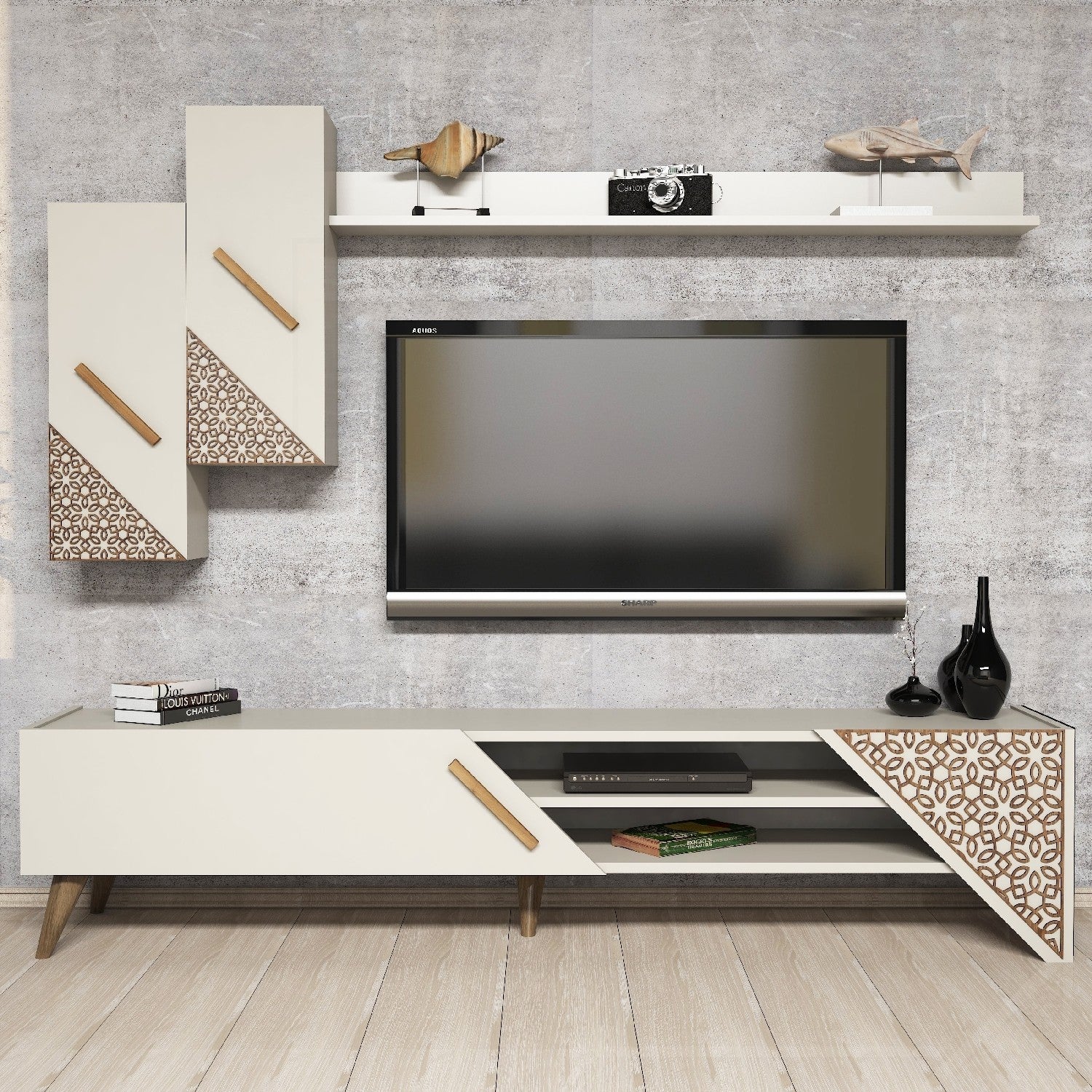 Beril - Kräm TV-enhet