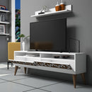 Line - Vit TV-enhet