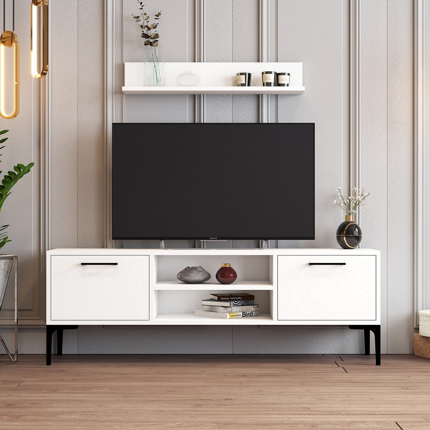 Riga - Vit TV-enhet