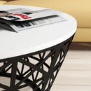 Stil Metall Forge - Vit Kaffe Bord