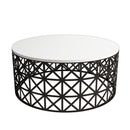 Selin Metal Ferforje - Vitt kaffebord