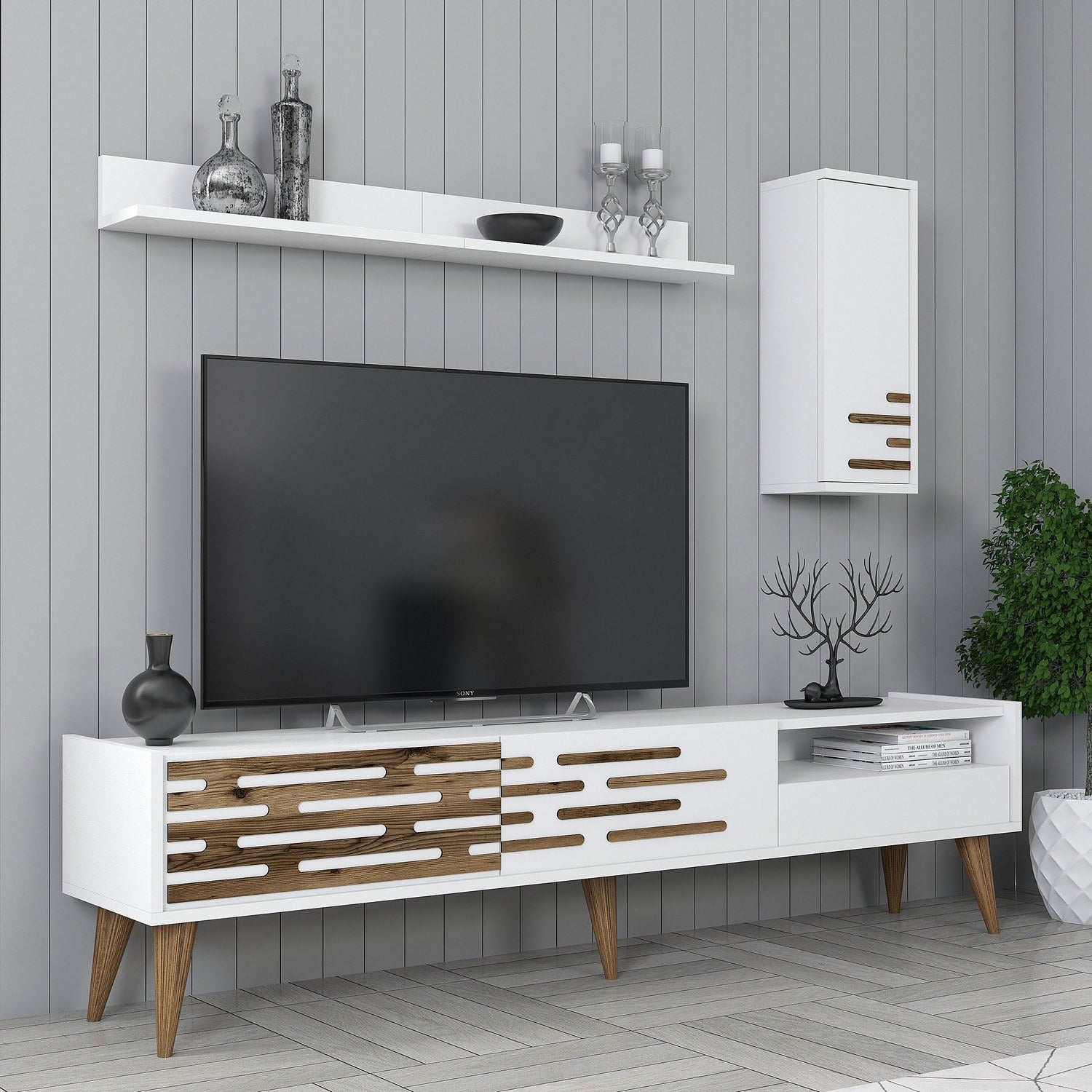 Valensiya - Vit TV-enhet