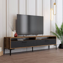 Istanbul 2 - Valnöt Anthracite TV-enhet