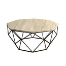 Diamond - Travertin kaffebord