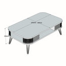 Eylul - Travertin Kaffe Bord