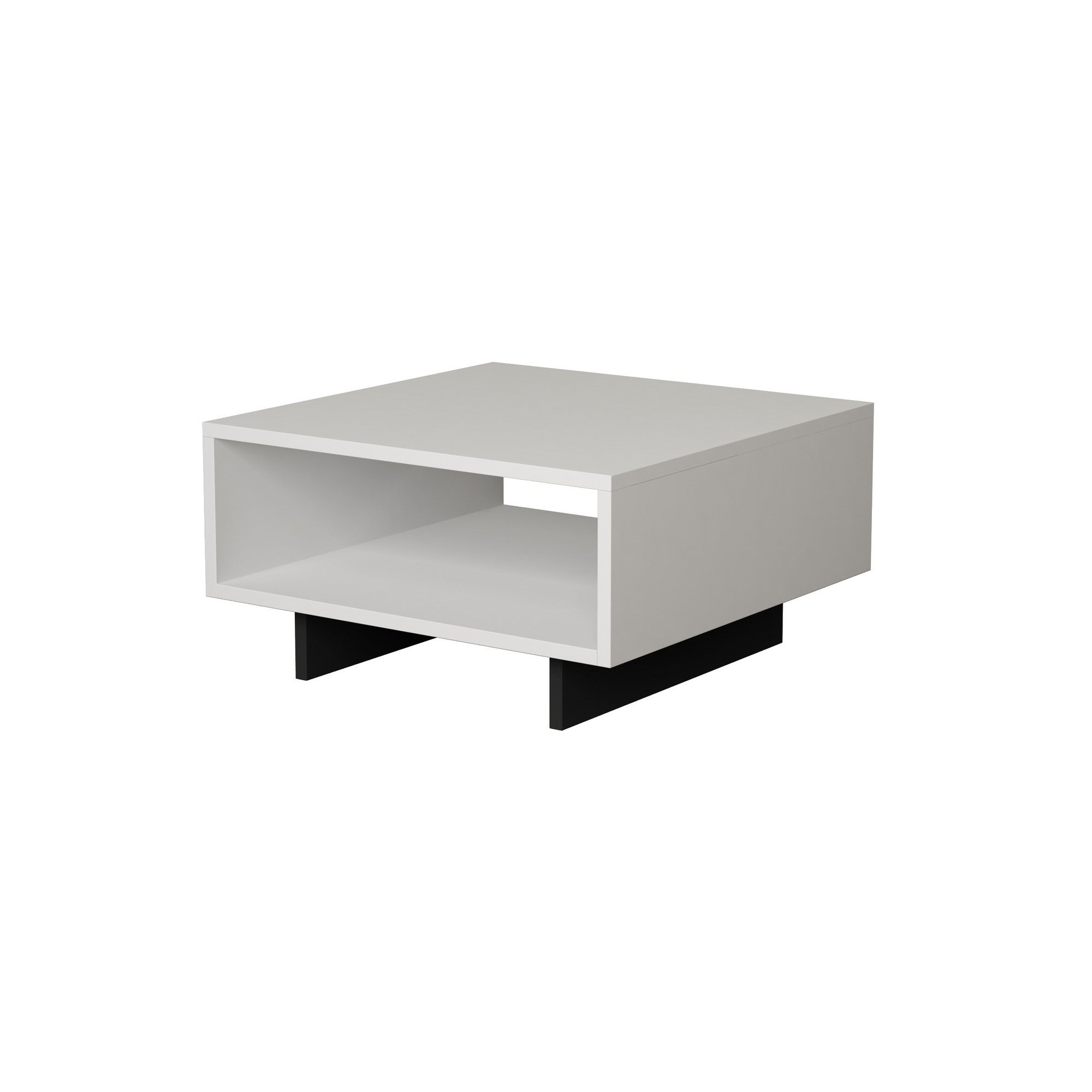 Hola - Vit, Antracit Kaffe Bord