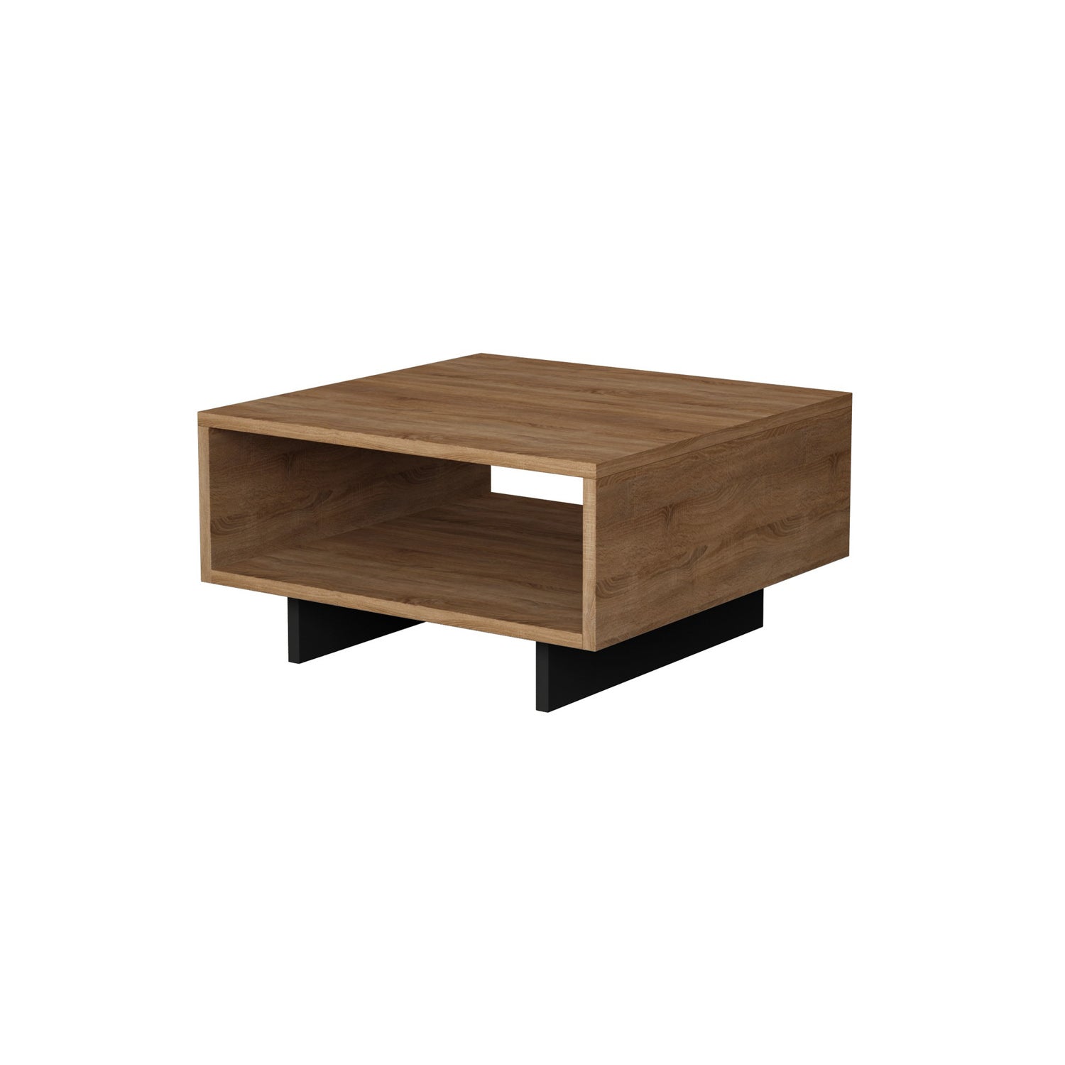 Hola - Ek, Antracit Kaffe Bord