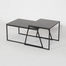 Pal Orta Sehpa - Antracit Kaffeebord Set