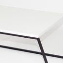 Pal Orta Sehpa - Vit Kaffeebord Set