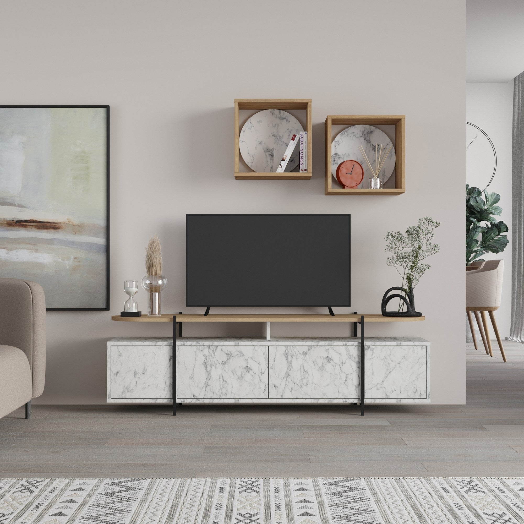 Hanley - Carrara, Ek TV-enhet