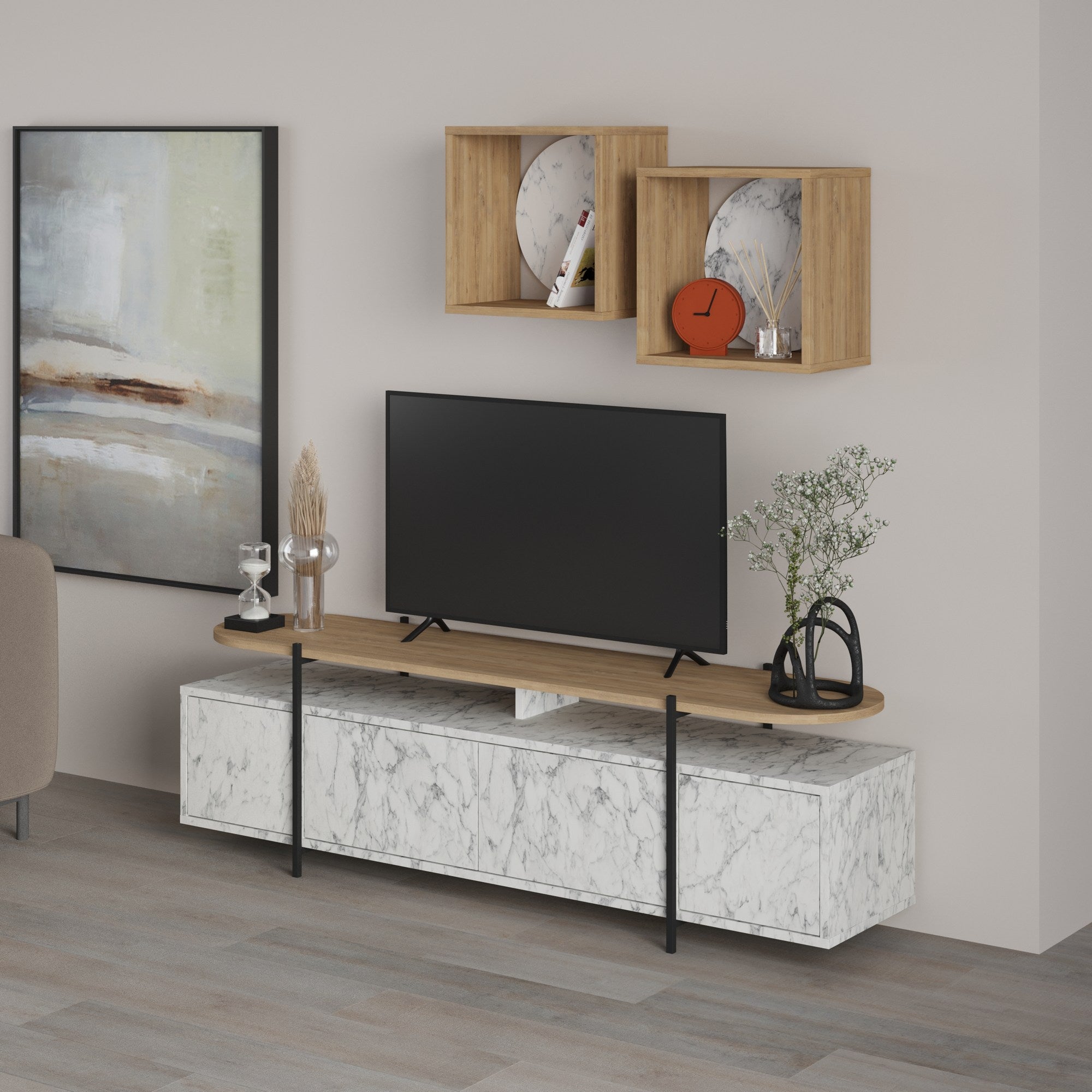 Hanley - Carrara, Ek TV-enhet