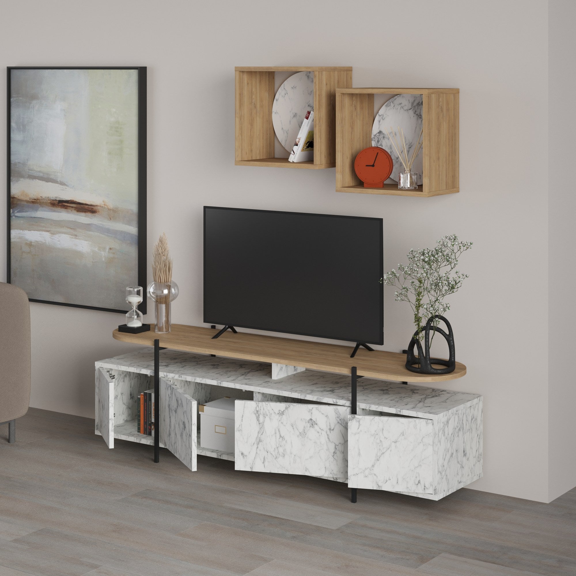 Hanley - Carrara, Ek TV-enhet