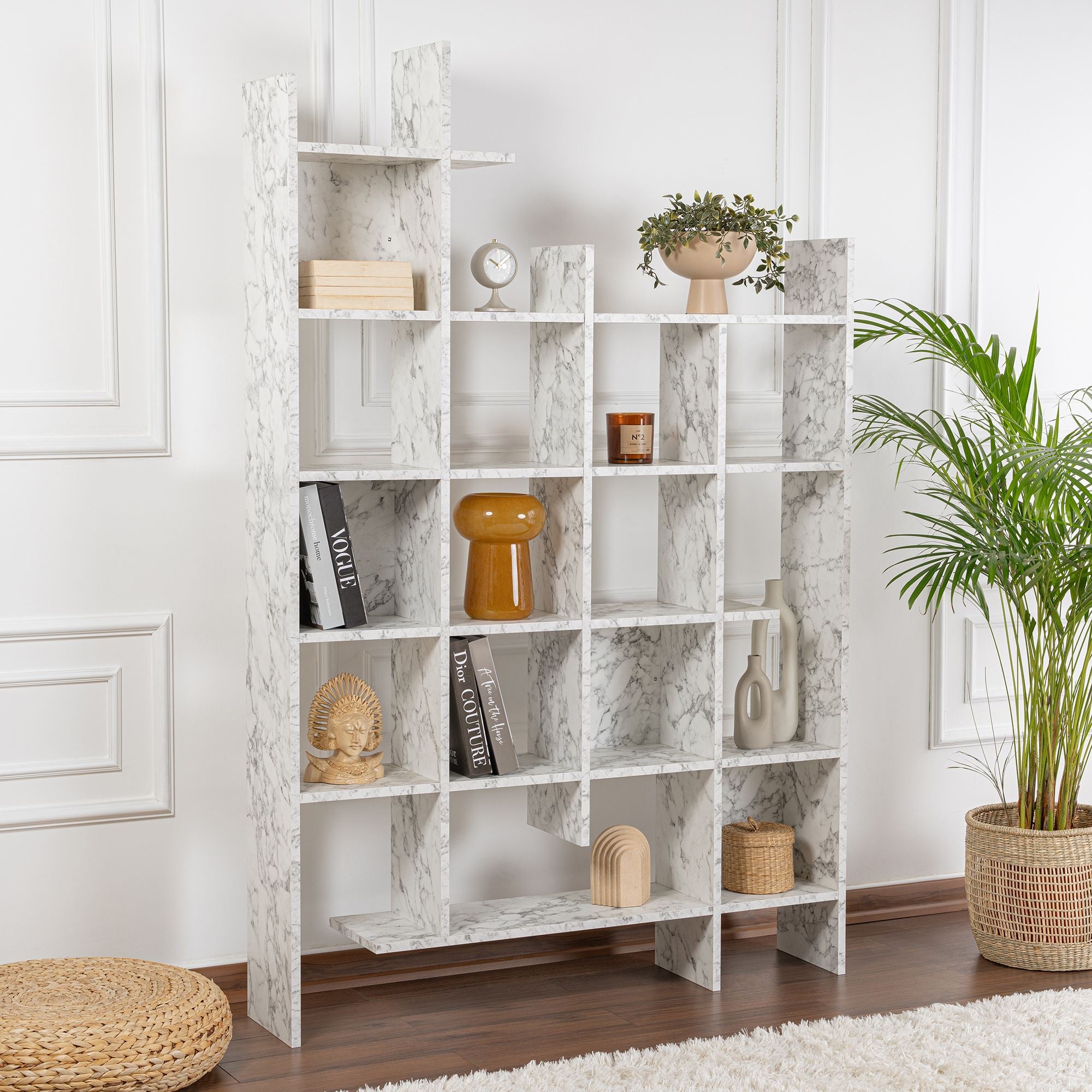 Manco - Carrara Marmor bokhylla
