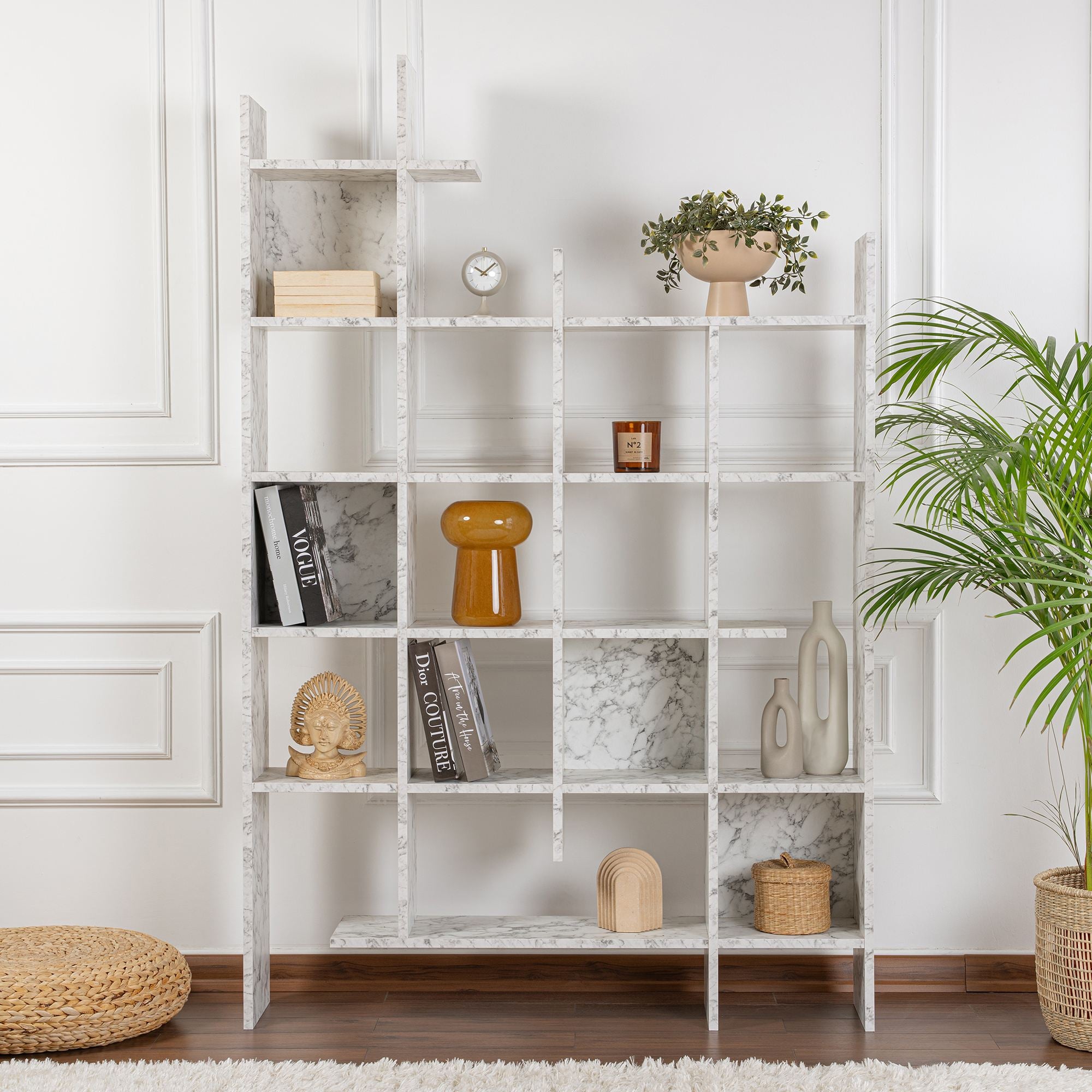 Manco - Carrara Marmor bokhylla