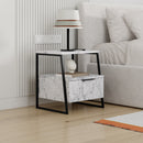 Pal - Carrara Marmor Sängbord