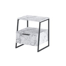 Pal - Carrara Marmor Sängbord