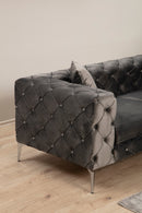 Como 2 Sittplatser - Antracit 2-Sitssoffa