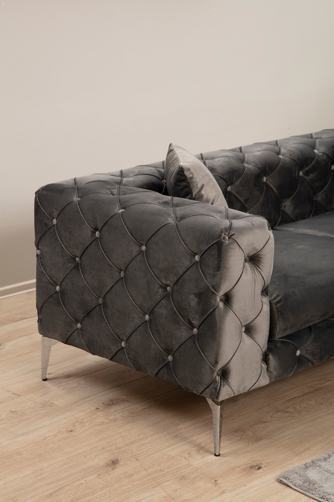 Como 2 Sittplatser - Antracit 2-Sitssoffa