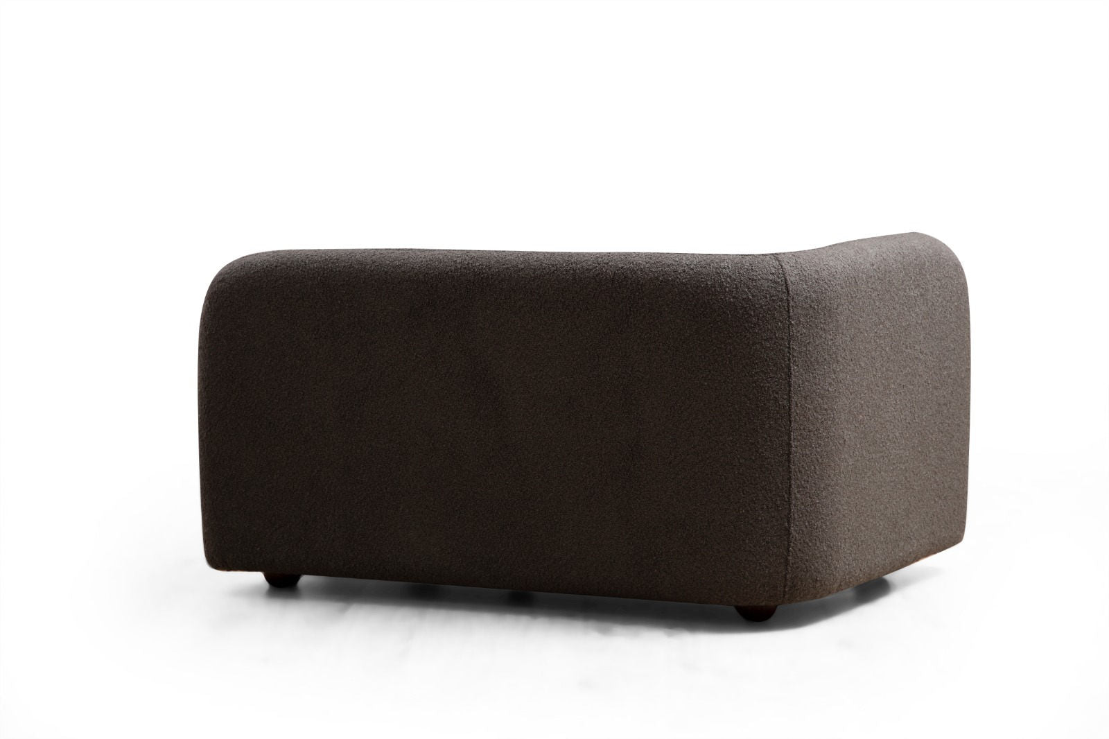 Victoria Grey Bouclette 3-sitssoffa