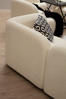 Victoria Cream Bouclette 3-sitssoffa