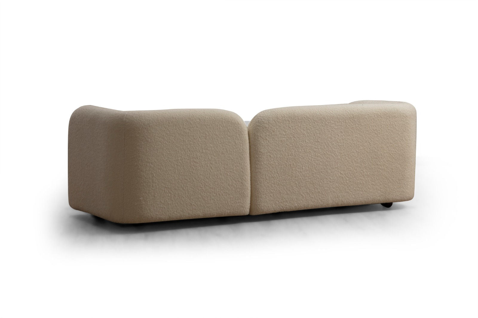 Victoria Cream Bouclette 3-sitssoffa